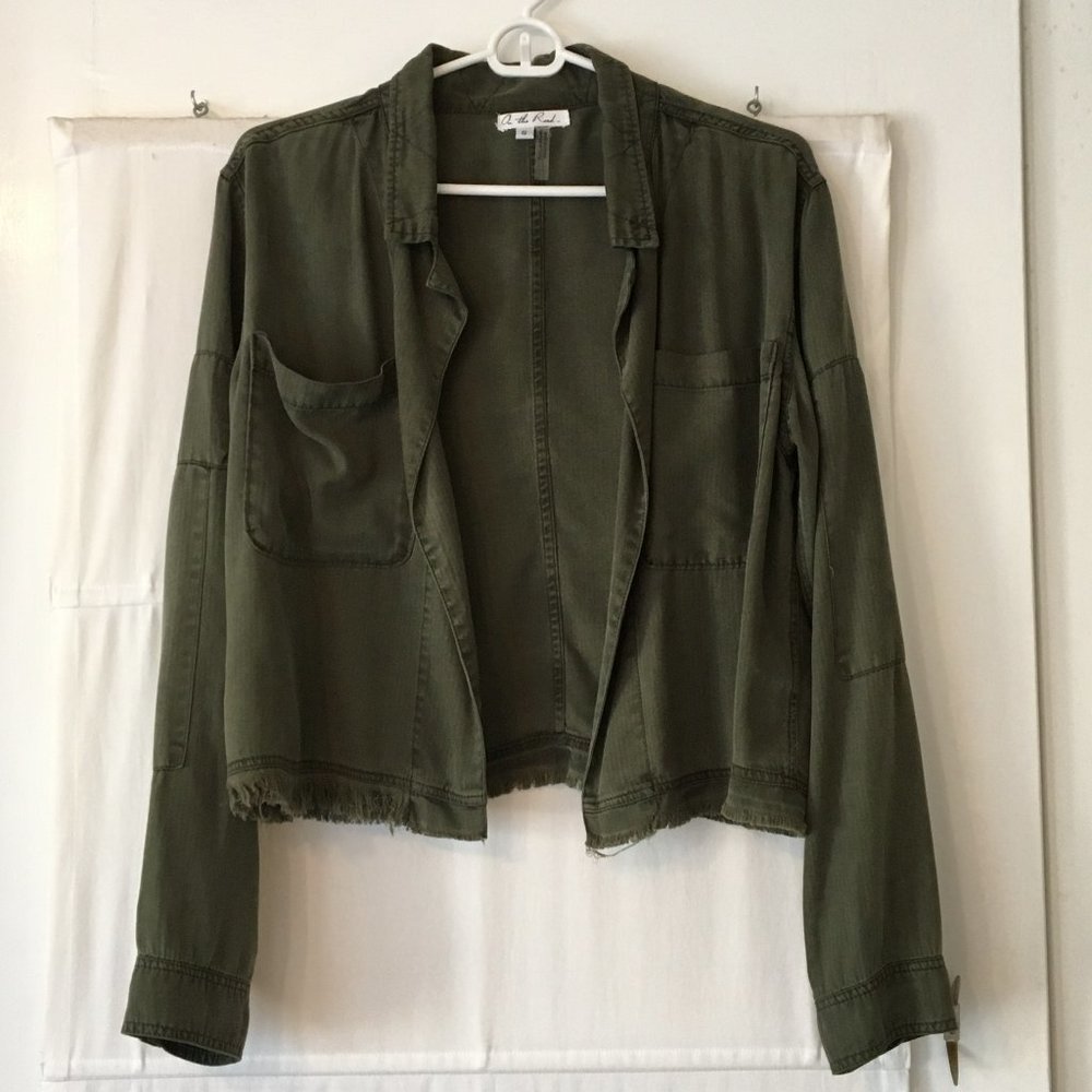 On the Road Lightweight Crop Jacket